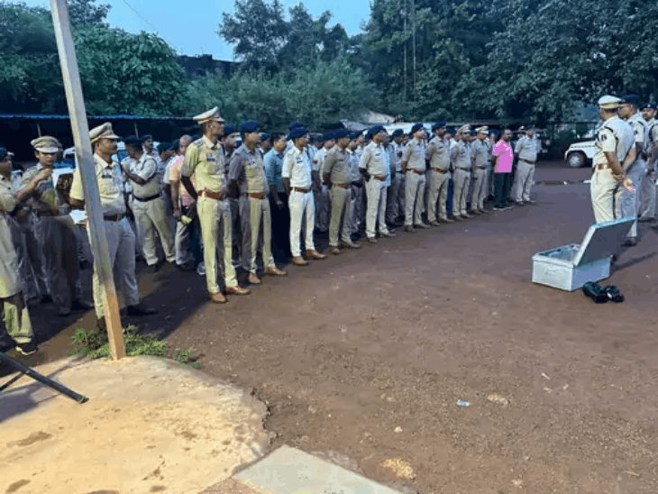 दुर्ग केंद्रीय जेल में छापेमारी, 2 मोबाइल और सिम कार्ड बरामद