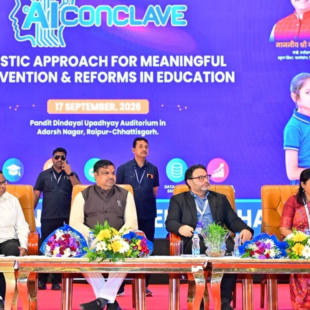 छत्तीसगढ़: राज्य स्तरीय AI कॉन्क्लेव में 'लाईका चिन्हारी' ऐप लॉन्च, स्कूली शिक्षा में AI के इस्तेमाल पर जोर