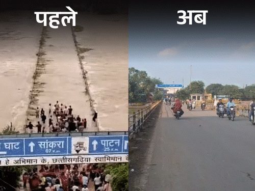 खारुन नदी की बाढ़ से अमलेश्वर में 200 से ज्यादा परिवार प्रभावित, गृहस्थी उजड़ी, मुआवजे का इंतजार